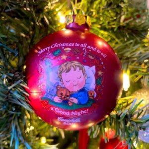 Campbell’s collectible 2001 Christmas Ornament - In Box